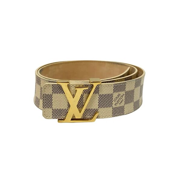 LOUIS VUITTON Santuur Initial Damier Azur Damier Belt bran-406-090625 - Picture 1 of 9